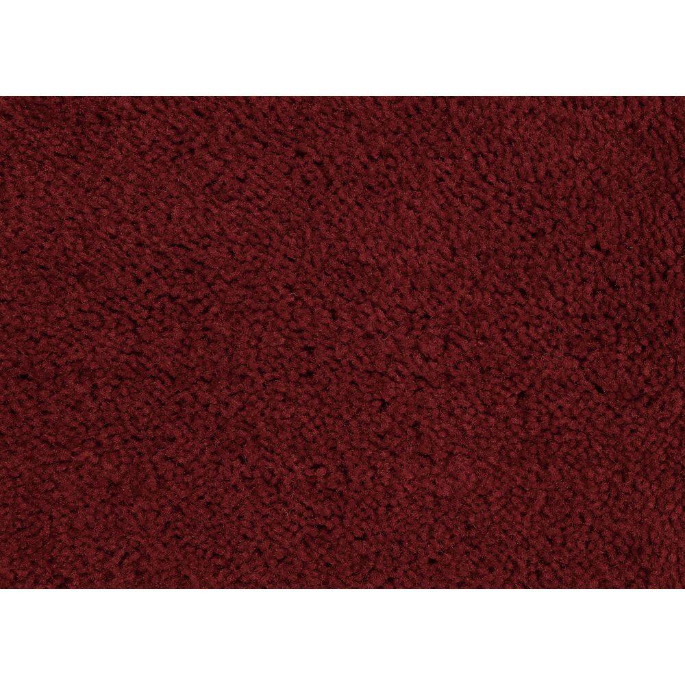Traditional Chili Pepper Red Nylon 2-Piece Bath Rug Set
