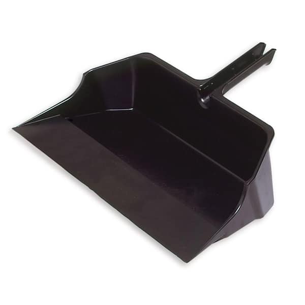 22 in black jumbo dust pan 