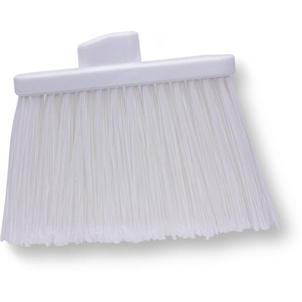 Sparta 12 in. White Polypropylene Flagged Upright Broom Head (12Pack