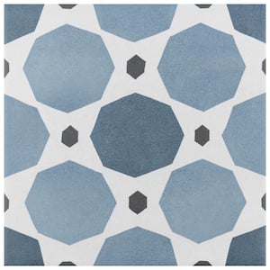 Caprice Colors Sapphire 7-7/8 in. x 7-7/8 in. Porcelain Floor and Wall Tile (11.25 sq. ft./Case)