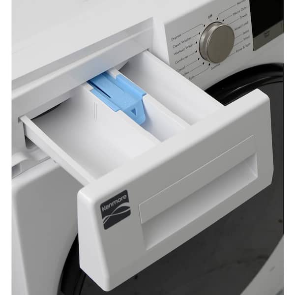 KENMORE 24 in. 2.2 cu. ft. Front-Load Washer - White with Steam 2641202