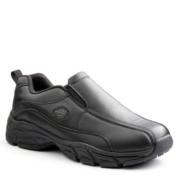 Dickies Women's Slip Resistant Slip-On Shoes - Soft Toe - Black Size 8.5(M)