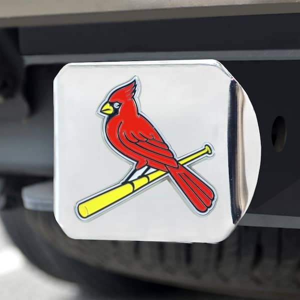 FANMATS MLB - St. Louis Cardinals Color Hitch Cover in Chrome 26725 - The  Home Depot