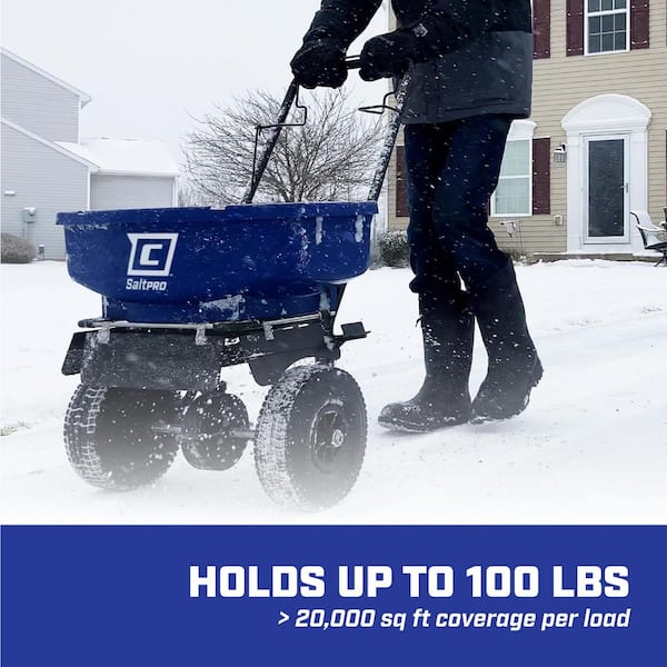 Chapin 88800B Broadcast Spreader, Rock Salt, Ice Melt, Adjustable