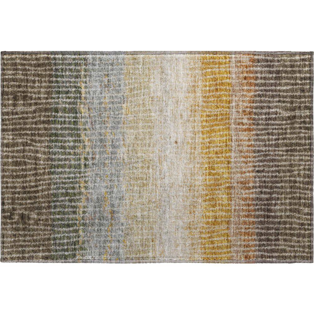 Mayfield Premium Machine Washable Abstract AMF2314 Fudge 3 ft. x 4 ft. Area Rug price history on PriceWatchPro