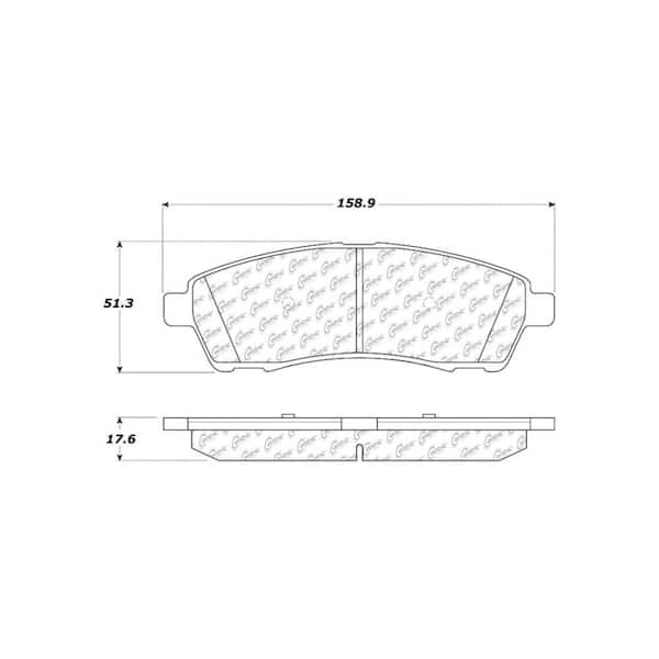 Centric Parts Disc Brake Pad Set
