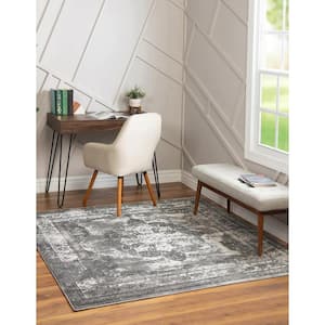 Gray - Unique Loom - Area Rugs - Rugs - The Home Depot