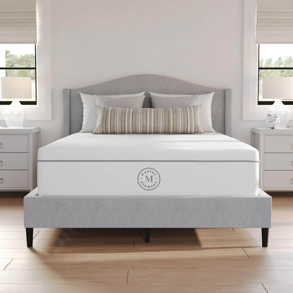 Full Size White Innerspring Adjustable Bed Mattress with Cooling Gel
