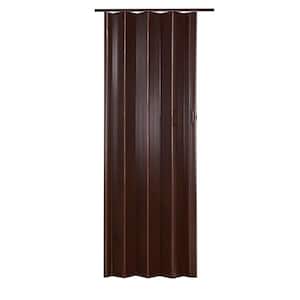 Spectrum Oakmont 36 in. x 80 in. Espresso Vinyl Accordion Door
