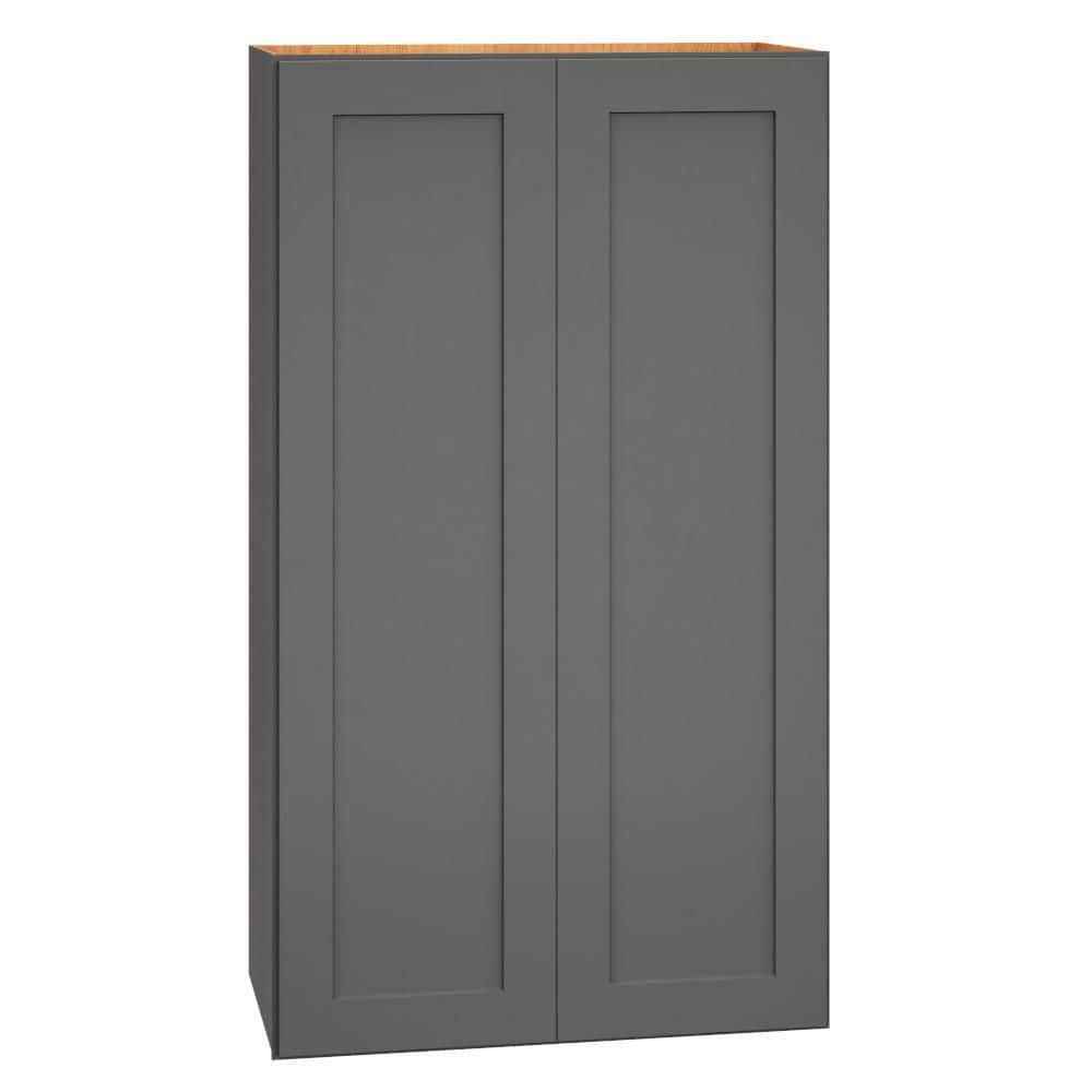 QuickShip Cottage 24 in. W x 12 in. D x 42 in. H Assembled Plywood Shaker Wall Kitchen Cabinet in Fossil price history on PriceWatchPro