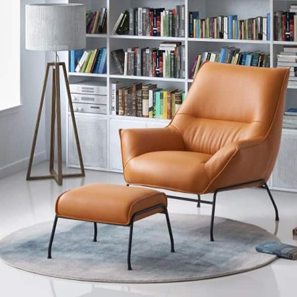 Acme Furniture Jabel Sandstone Top Grain Leather Arm Chair AC02383 