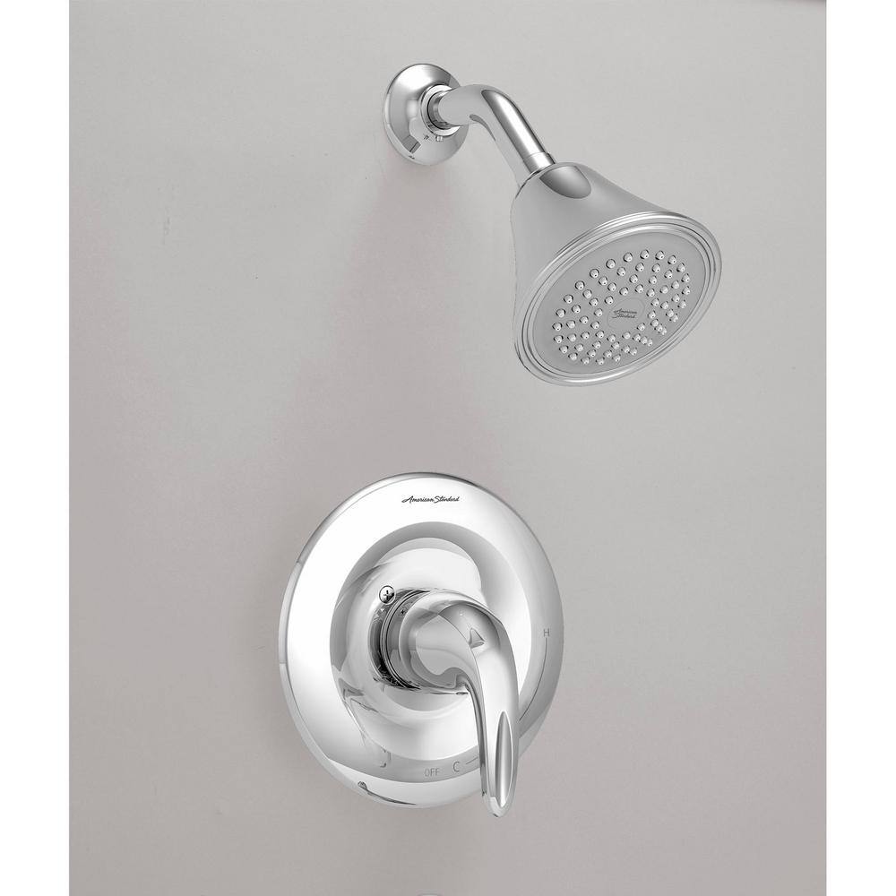 Polished Chrome Multi-Head Wall Mounted Shower Faucet