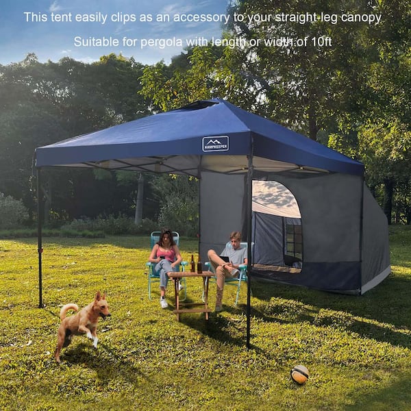 Zeus & Ruta White Side Tent Camping Tent for 10 ft. x 10 ft. Pop