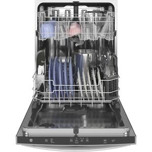 24 in. Slate Top Control Built-In Tall Tub Dishwasher with 3rd Rack, Bottle Jets, and 46 dBA