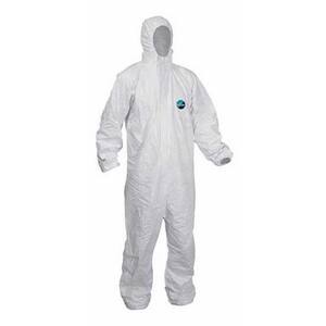 The Safety Zone DCWH-LG-BB-HEWA White BB Coveralls