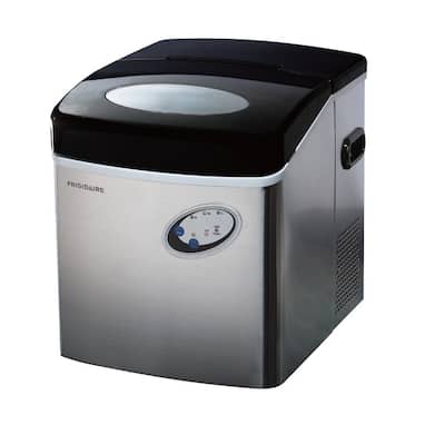 Igloo ICE102ST Portable Countertop Ice Maker - Stainless Steel and Black