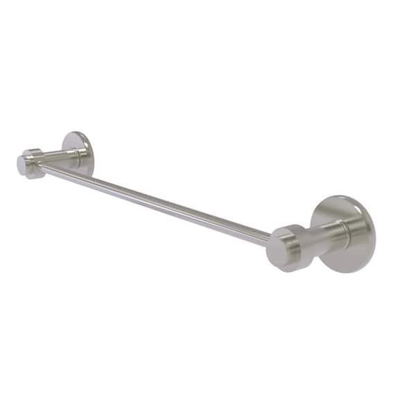 Allied Brass Mercury Collection 18 in. Wall Mounted Towel Bar in Satin Nickel