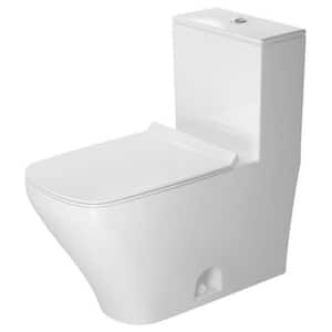 DuraStyle 1-piece 1.28 GPF Single Flush Elongated Toilet in White (Seat Included)
