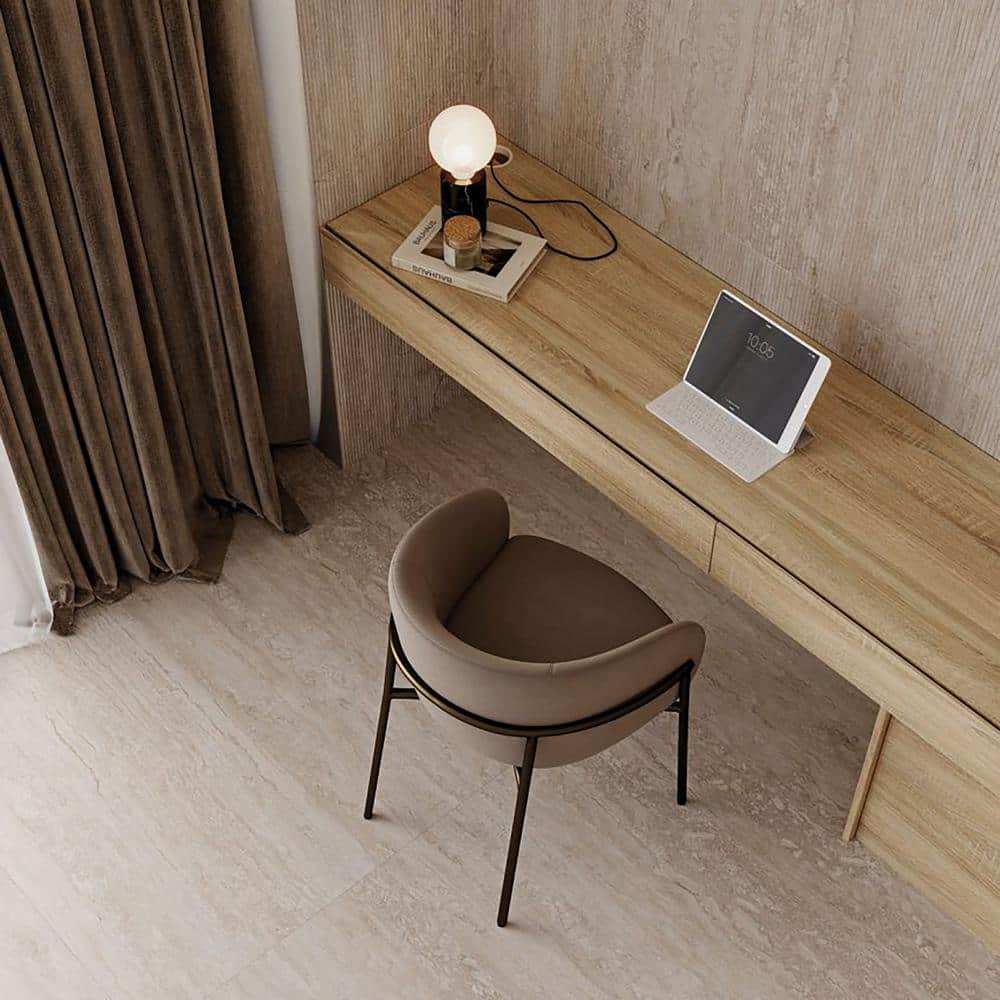 Natural Beige Matte Porcelain 12x24 Rectified Tile