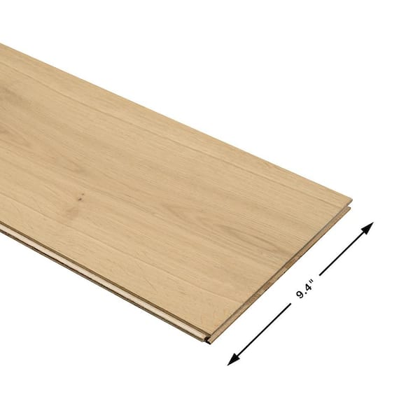 Malibu Wide Plank Lakewood French Oak 5/8 in. T x 9.4 in. W Tongue