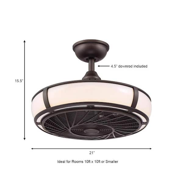 Home Decorators Collection Tuilene 21, Ceiling Fans Without Blades Home Depot
