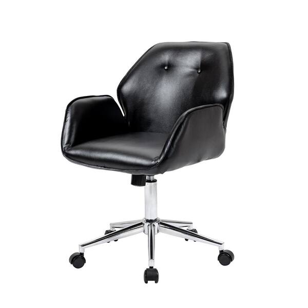 black office lounge chair