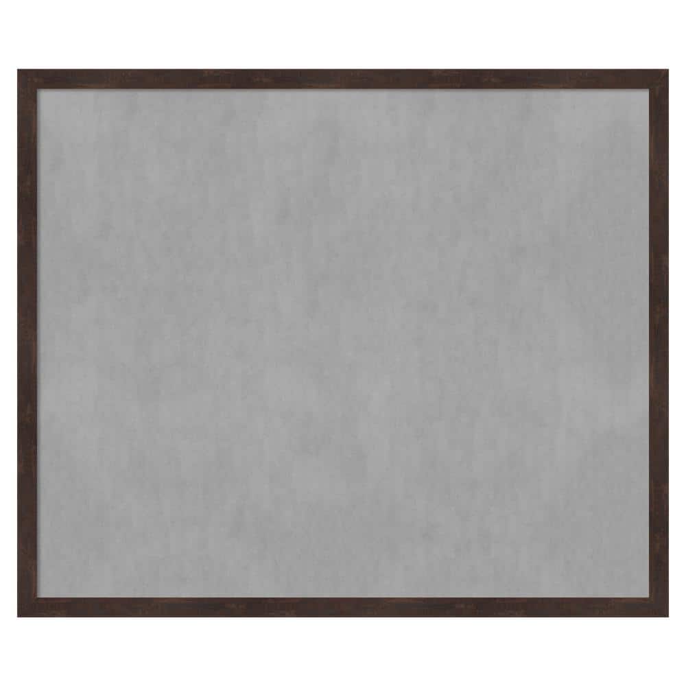 Fresco Dark Walnut 51 in. x 43 in. Framed Magnetic Board price history on PriceWatchPro