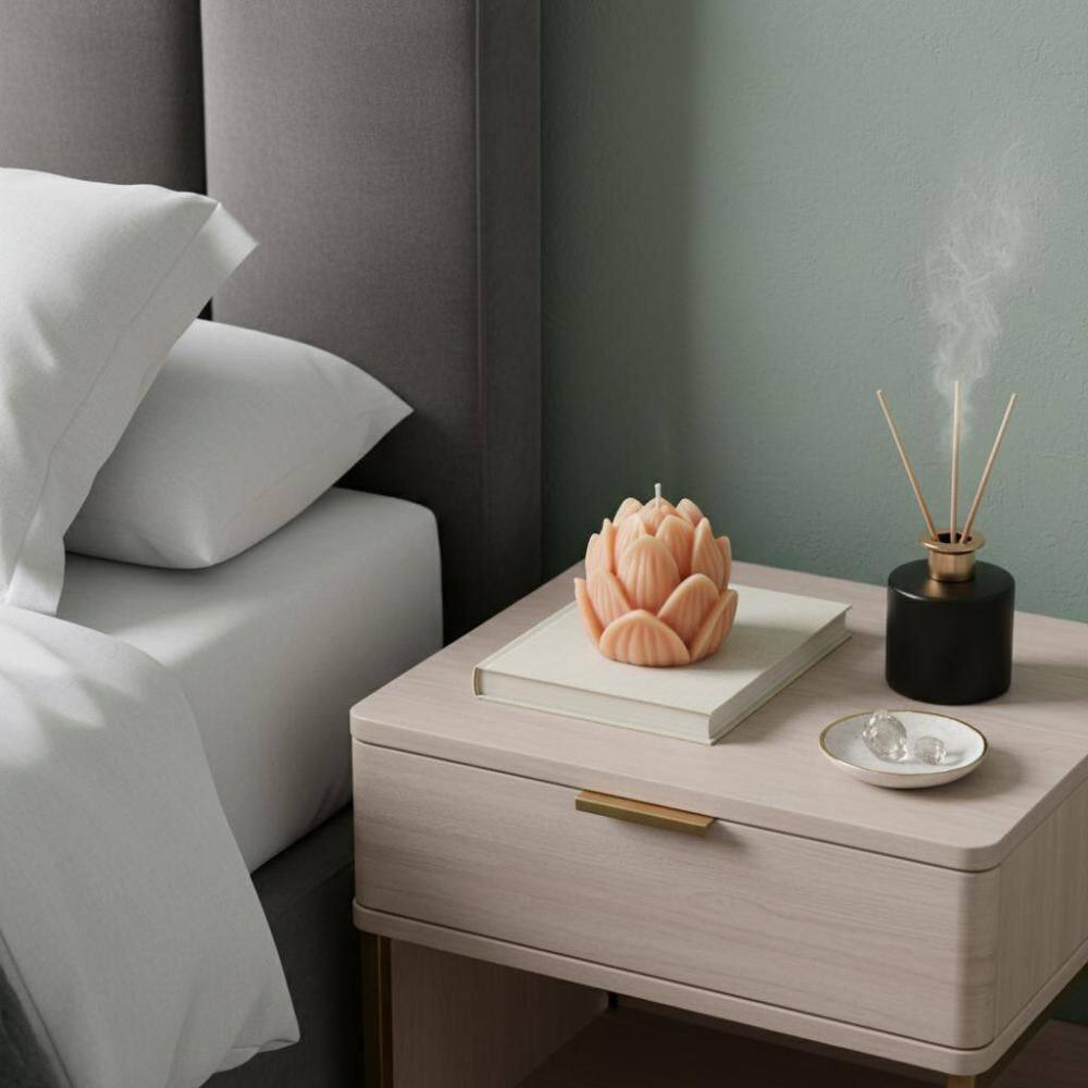 "2"" Orange Lily of the Valley Scented Dimensional Flower Candle" price history on PriceWatchPro