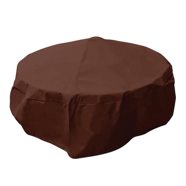 Backyard Basics Universal Fit 38 in. Round Firepit Cover