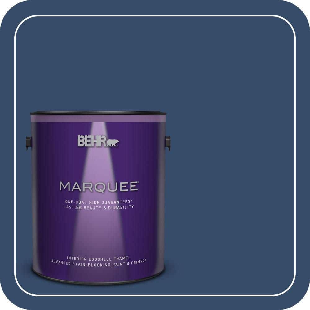 1 gal. #580D-7 Deep Royal Eggshell Enamel Interior Paint & Primer price history on PriceWatchPro