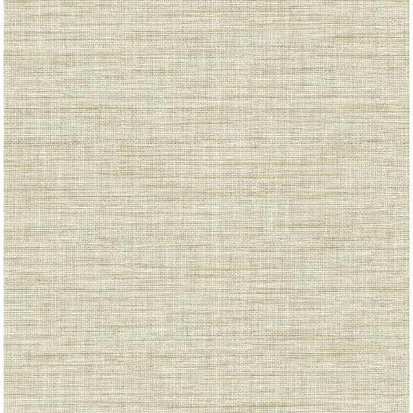 A-Street Prints Exhale Light Yellow Texture Wallpaper Sample