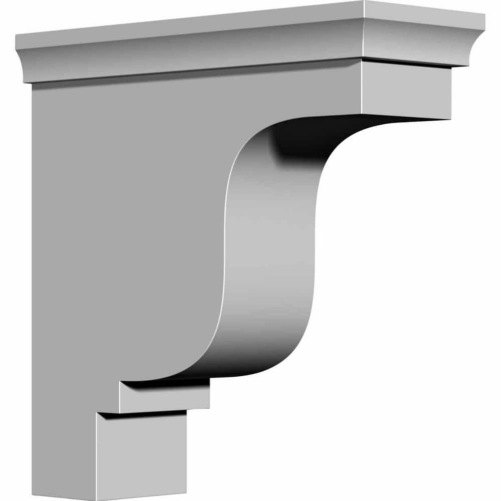 4-1/8 in. x 10-1/2 in. x 10-1/2 in. Primed Polyurethane Edinburgh Bracket price history on PriceWatchPro