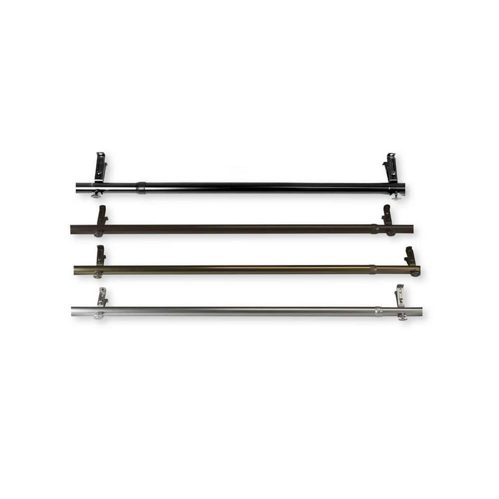 48 in. - 84 in. Single Curtain Rod 13/16 in. Dia in Antique Brass price history on PriceWatchPro