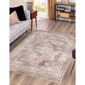 Sofia Salle Garnier Beige 6' 0 x 9' 0 Area Rug