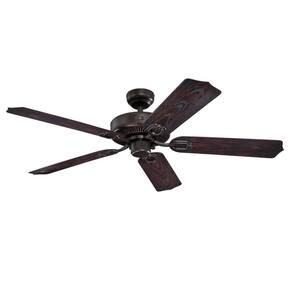 Deacon 52 in. Indoor/Outdoor Oil Rubbed Bronze Ceiling Fan