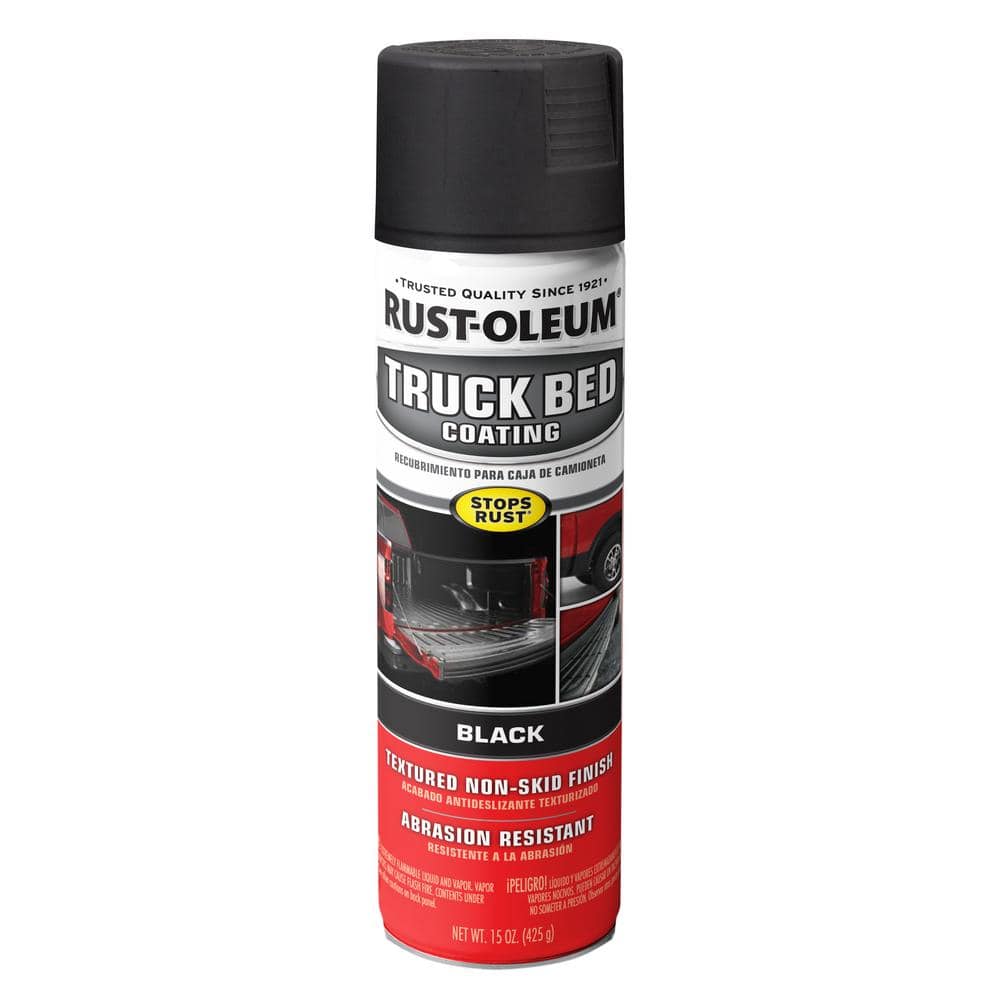 Rust-Oleum Automotive 15 oz. Black Truck Bed Coating Spray-248914 - The