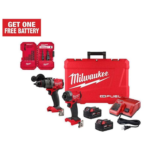 Milwaukee M18 FUEL 18V Brushless Cordless Hammer Drill Impact