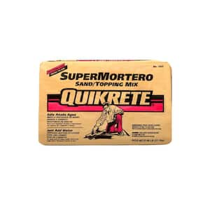 Quikrete 60 Lb. Sand/Topping Mix 110360 - The Home Depot