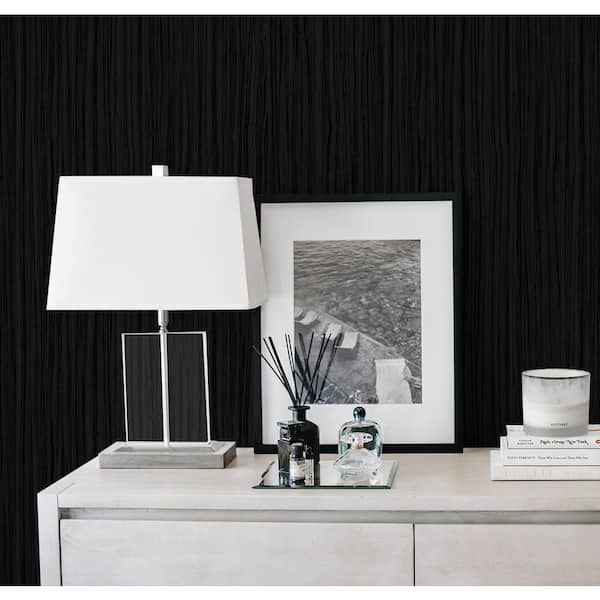 60.75 sq. ft. Contrast Salo Embossed Vinyl Unpasted Wallpaper Roll