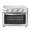 16 qt. 4-Slice Stainless Steel Toaster Oven with Convection, Air Fryer and  Rotisserie, Accessories Included GBK-LQW10-955 - The Home Depot