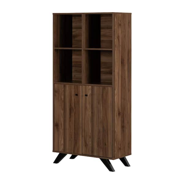 South Shore Flam Natural Walnut 31 in. Cabinet