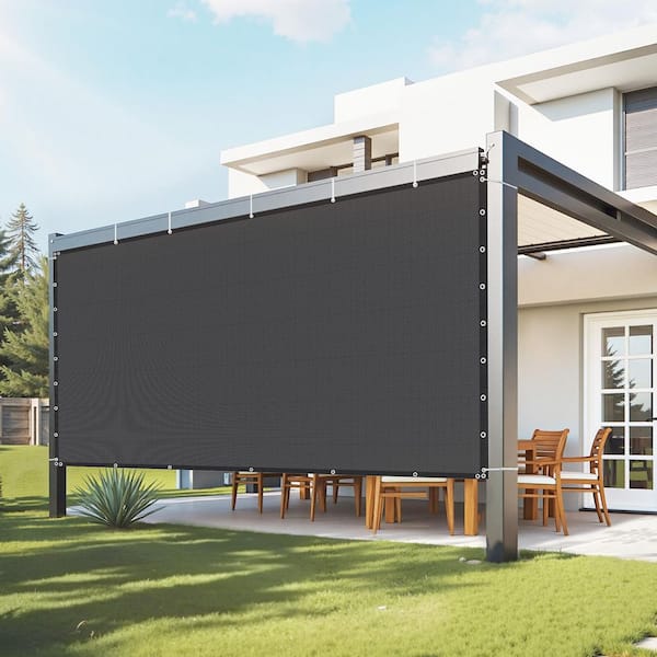 SKYSHALO 90% Sun Shade Cloth, 8x12 ft. Pergola Shade Cover with