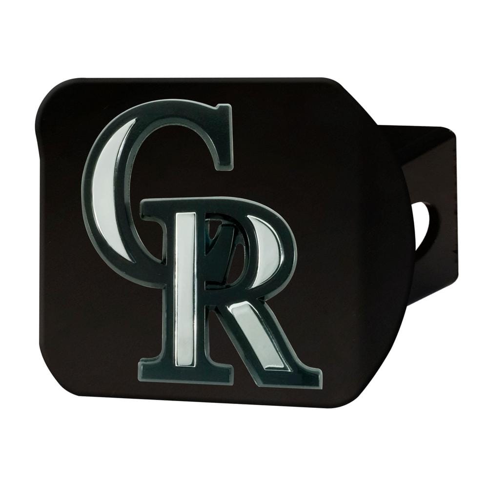 MLB - Colorado Rockies Hitch Cover in Black price history on PriceWatchPro