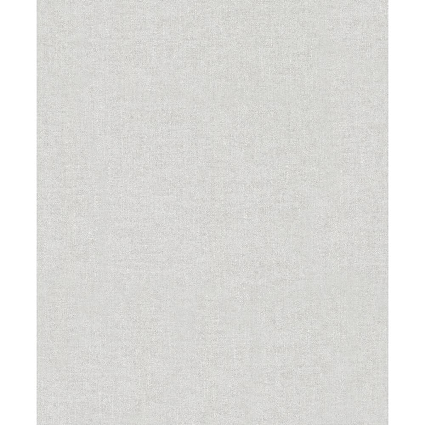 Unbranded Weave Texture Greige Matte Finish Vinyl on Non-Woven Non-Pasted Wallpaper Roll