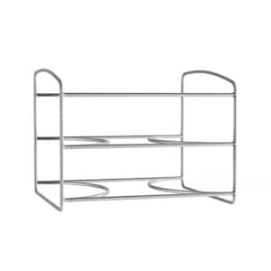 3-Tier Chrome Kitchen Wrap Storage Rack Pantry Organizer