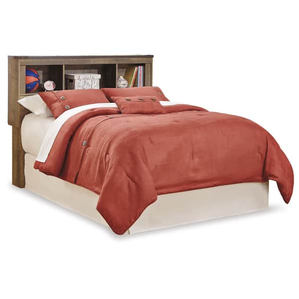 Trinell Brown Full Storage Headboard