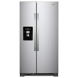 24.5 cu. ft. Side by Side Refrigerator in Fingerprint Resistant Stainless Finish