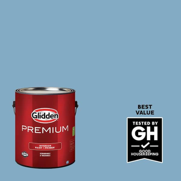 Glidden Premium 1 gal. PPG1157-4 Arabella Satin Interior Latex Paint
