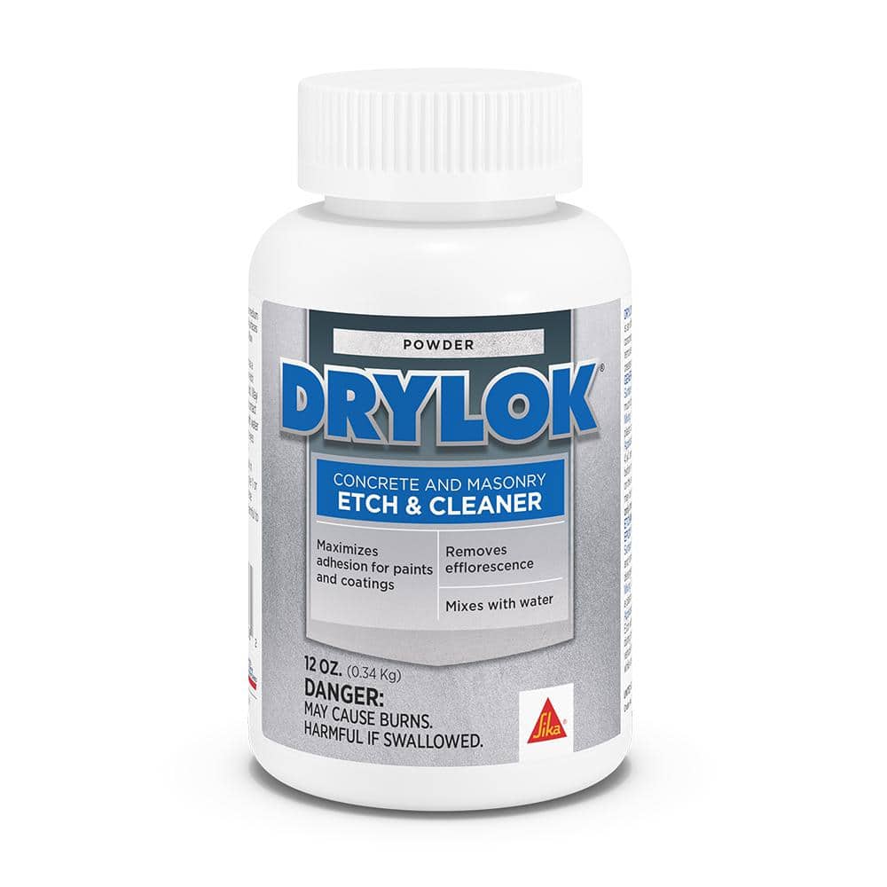 DRYLOK 12 oz. Concrete and Masonry Etch and Cleaner 01908 The Home Depot