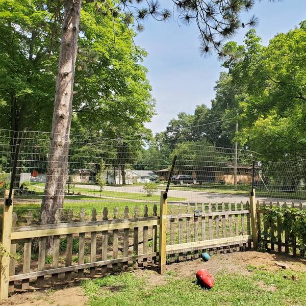 Epcee Fence Extender Arms - 8 Pack, 23.5" Height, Galvanized Steel, For Adding Barbed Wire, Lights, Or Privacy